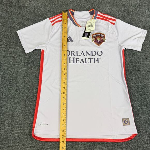 Orlando City SC Adidas Away Jersey Womens Size Small 24/25 MLS Soccer IP6011 NWT - Picture 8 of 9